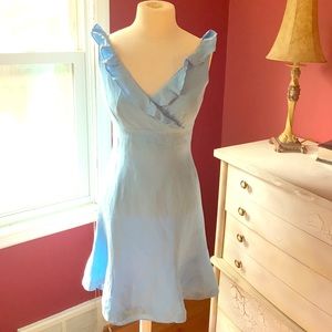 London Times. Sky Blue Summer dress Size 6