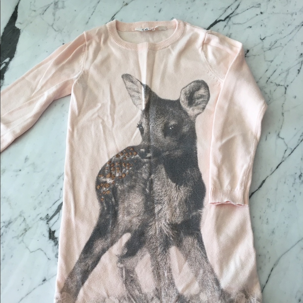 Adorable cotton sweater dress