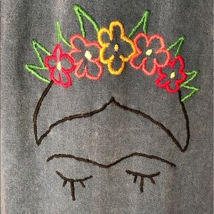 Upcycle Levi's Jean Jacket Hand Embroidered