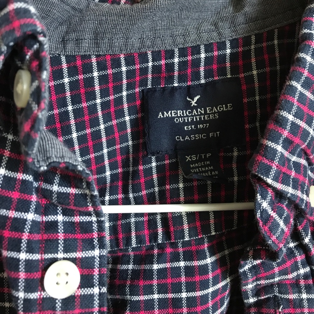 Plaid American eagle flannel