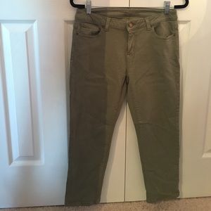 Michael Kors Green Capri pants