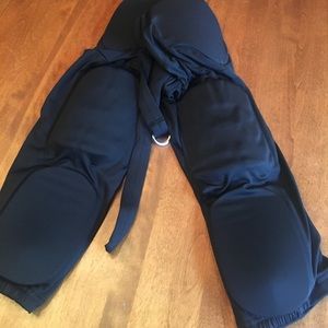 Youth padded football pants.