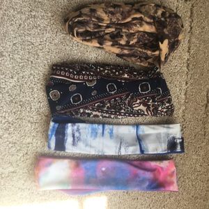4 headbands