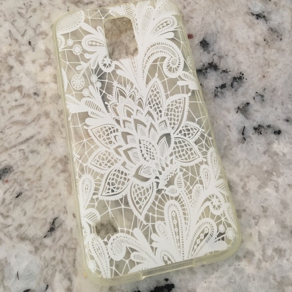 🌷Samsung Galaxy S5 Silicone "Lace" Case🌷 - Picture 1 of 4