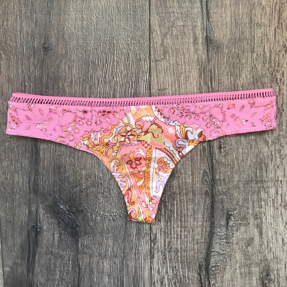 Victoria's Secret Body By Victoria Lace-trim Thong