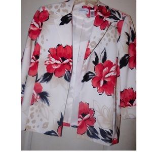Floral Blazer