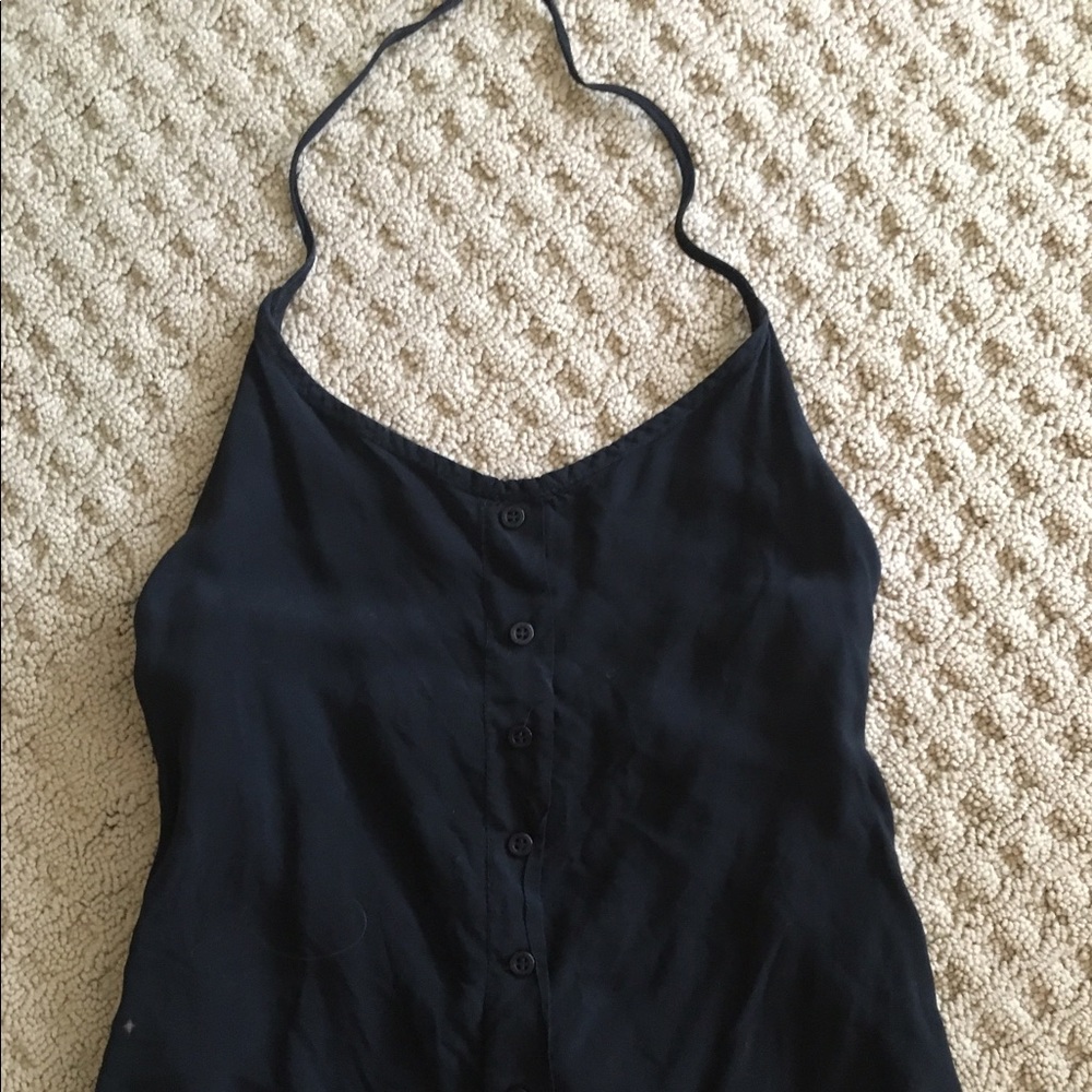 Brandy Melville Black Halter Blouse!