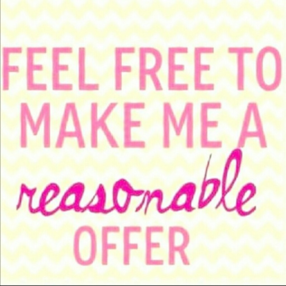 Feel free to make an offer