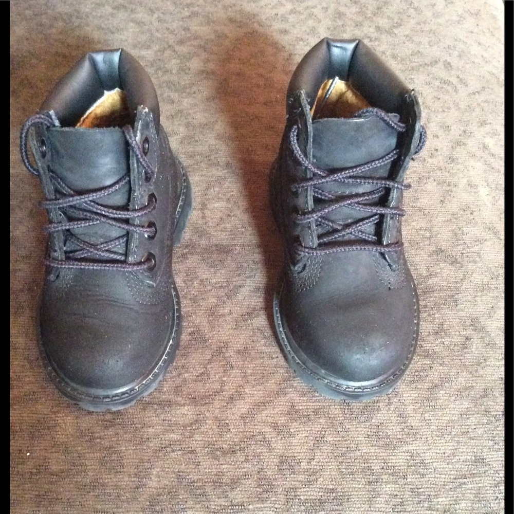 Toddler Timberlands Black