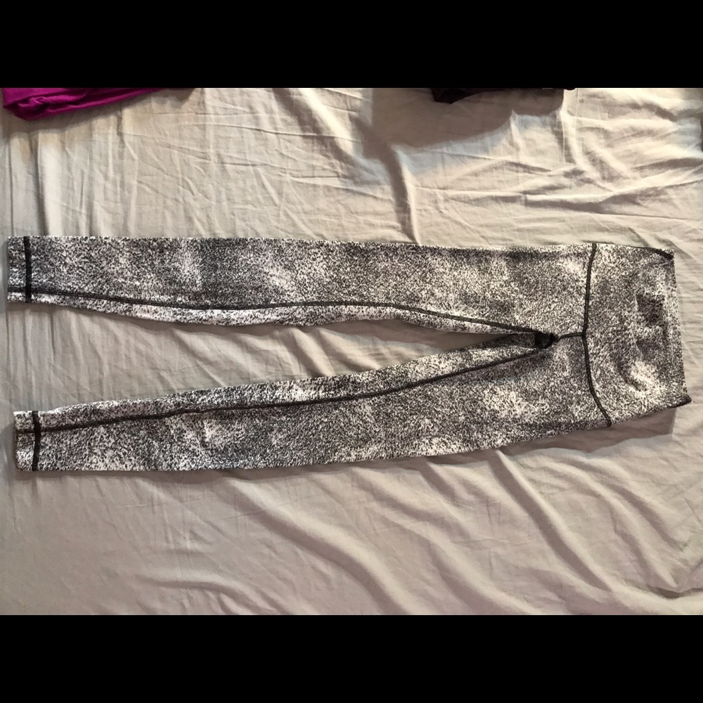 Speckled Grey Full Length Lululemon Leggings