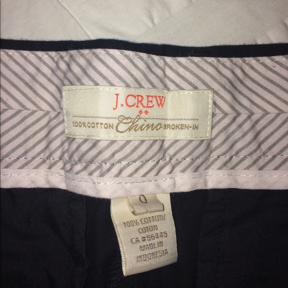 J Crew Black Chino Shorts - Picture 3 of 3