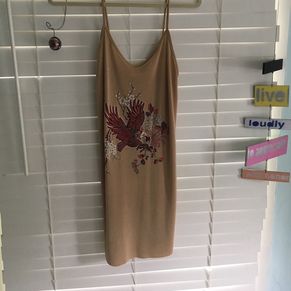 ZARA trafalu slip dress