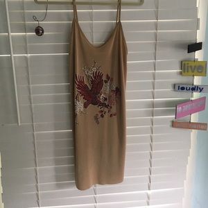 ZARA trafalu slip dress