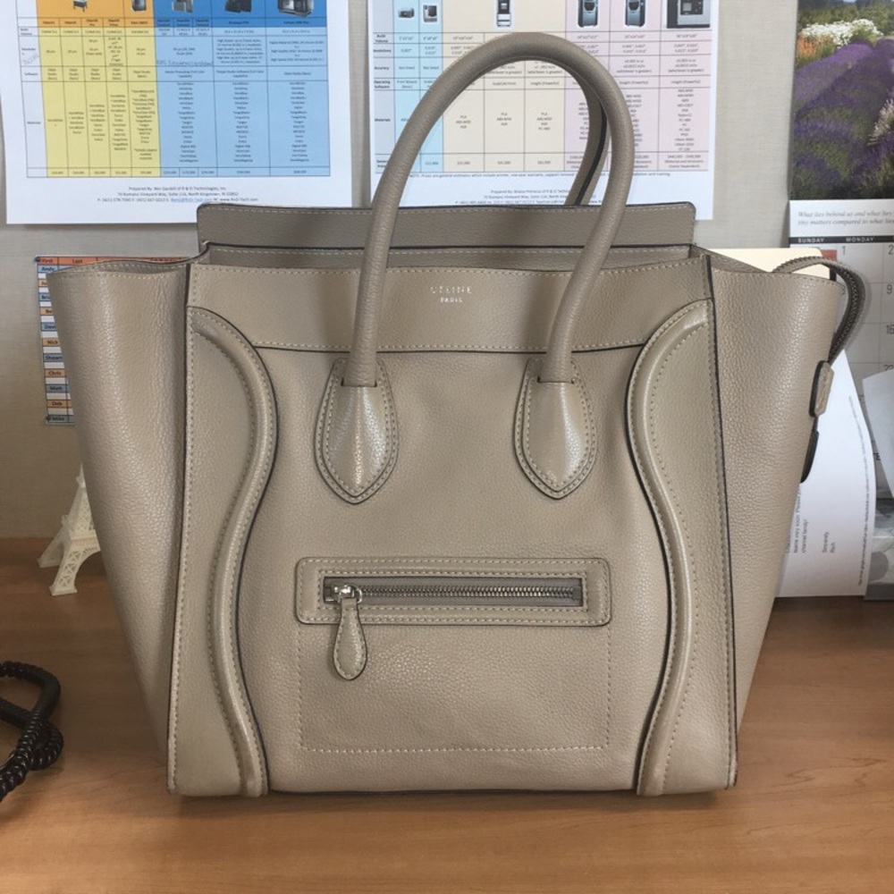 ⭐️SOLD⭐️ Celine Mini Luggage Tote Dune