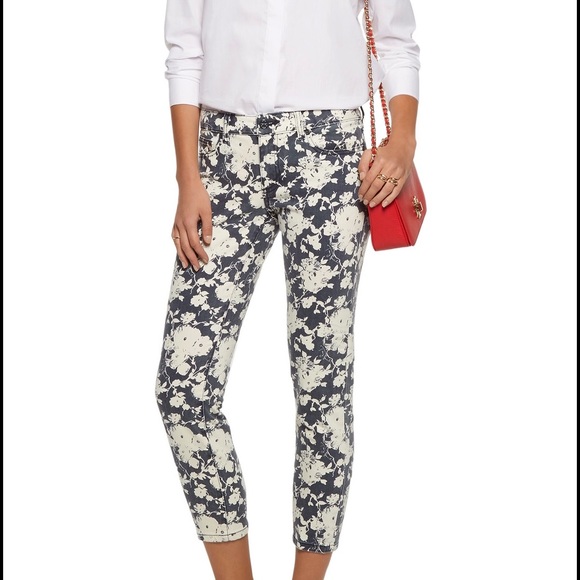 Tory Burch Denim - Tory Burch Alexa Cropped Skinny jeans