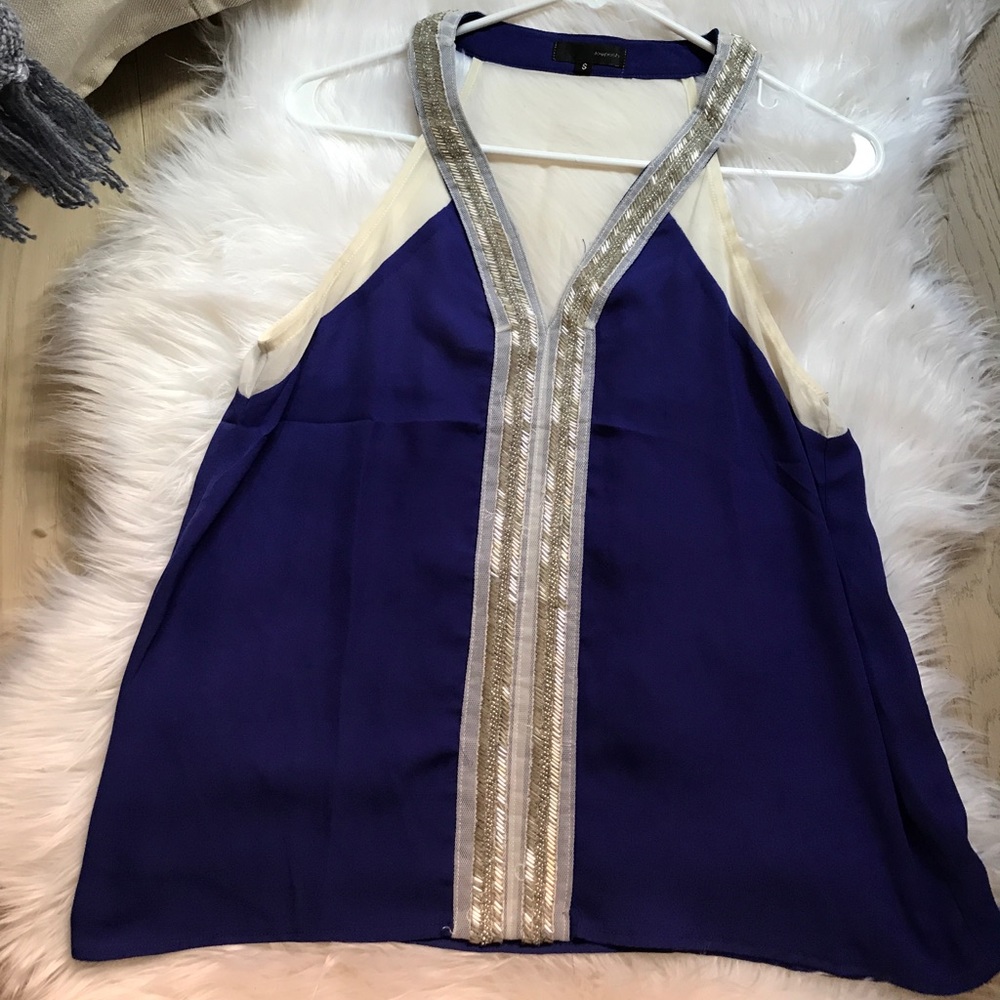 Francesca's S Small Sequined Top!