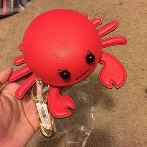 RARE Tory Burch Carl the Crab Coin Case