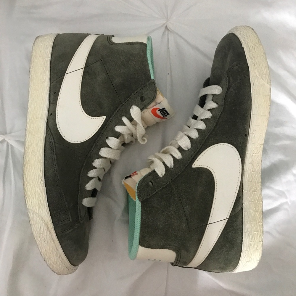 J Crew Nike blazers - size: 7.5 - GENTLY WORN