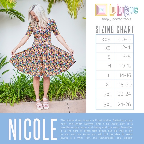 LuLaRoe Nicole - Picture 4 of 4