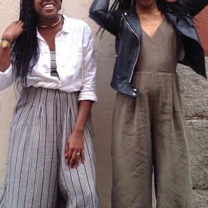 Zara culotte jumpsuit