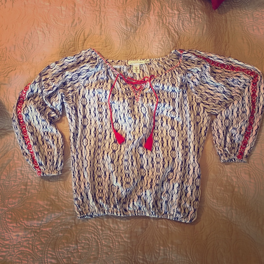 NWOT! peasant blouse