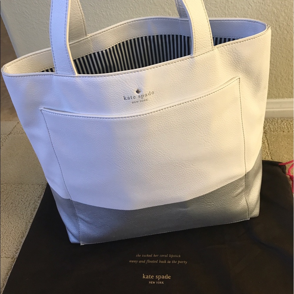 Kate spade leather tote