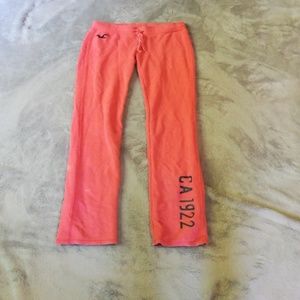 Pink Hollister Sweatpants