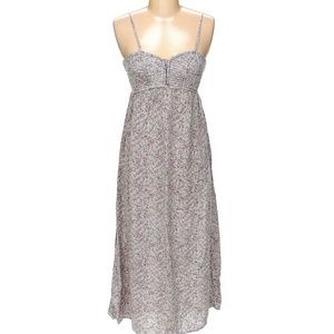 *Urban Outfitters Grey Floral Maxi Dress*