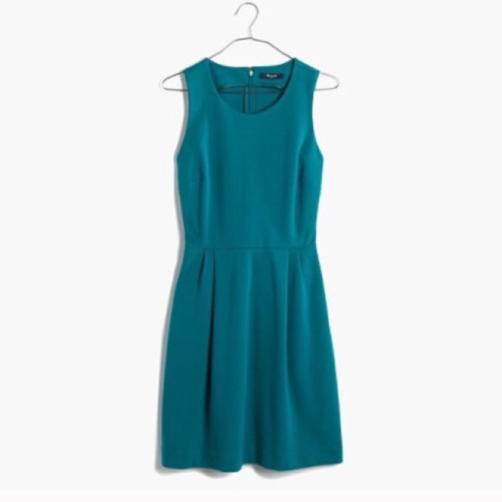 NWT Madewell Verse Dress in Tranquil Seaside