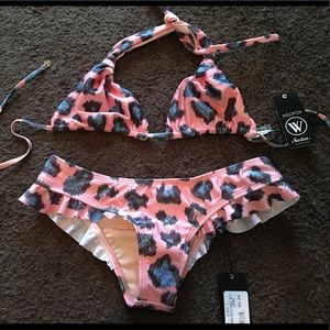 New Wildfox Bikini with Tags. M Top and S Bottoms