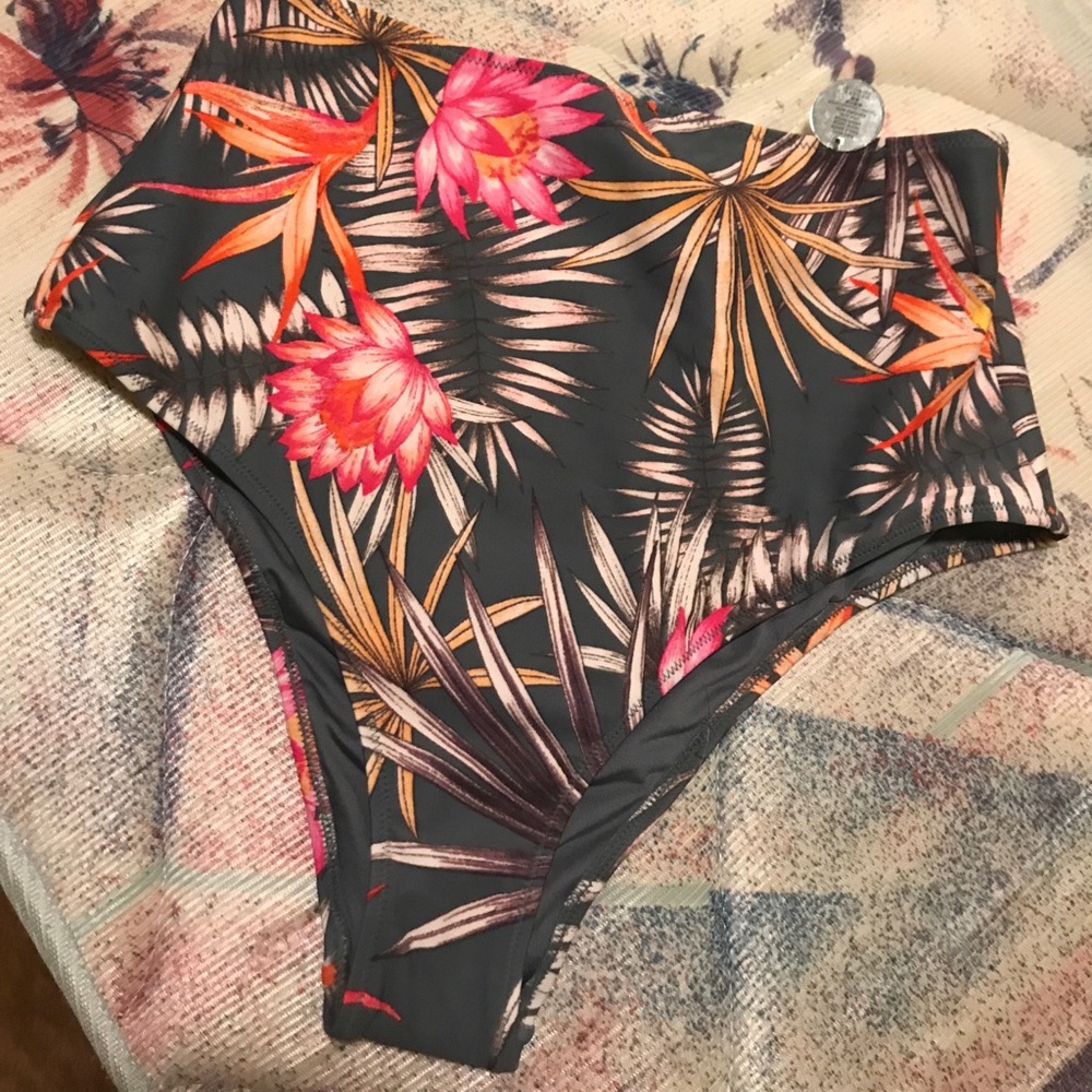 Large high waisted swimsuit bottoms