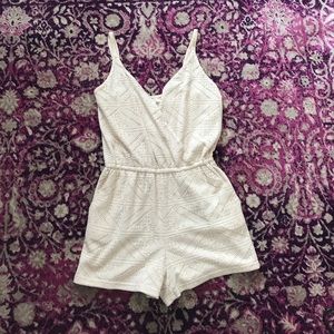 Lace romper!