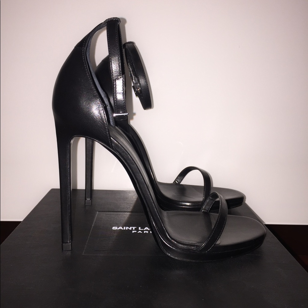 Saint Laurent Classic Jane Ankle Strap Sandal