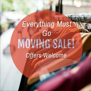Closet Cleanout! Accepting all reasonable offers!
