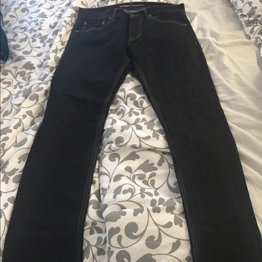 Old Navy black denim jeans