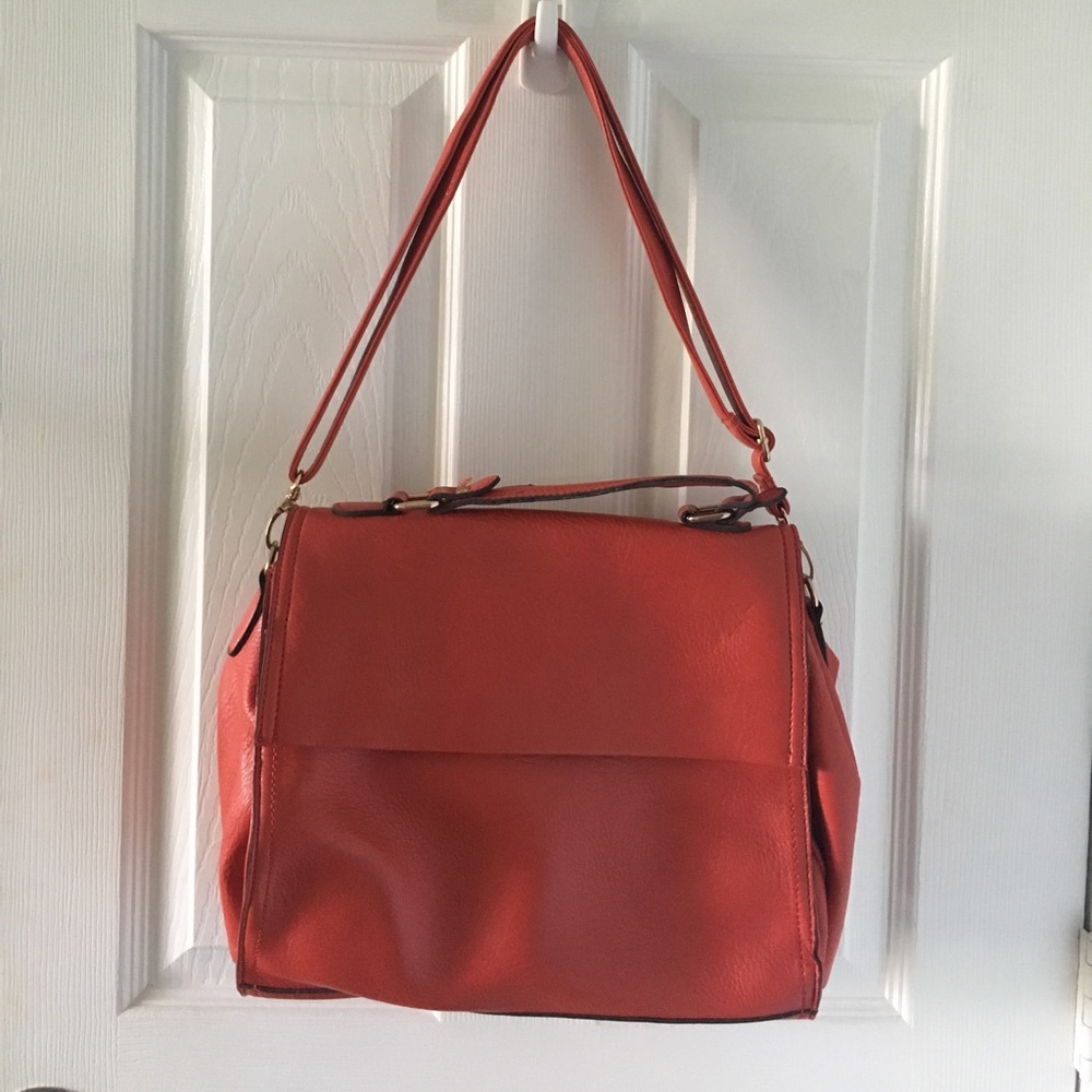 Street Level burnt orange purse