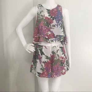 Show Me Your Mumu floral two-piece set--TOP ONLY!!