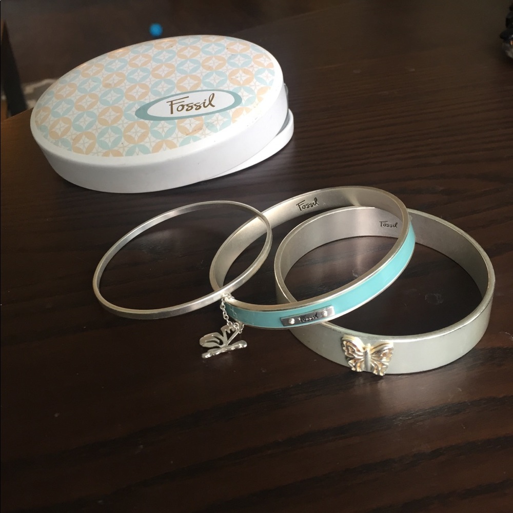Fossil bracelet set