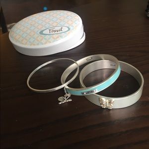 Fossil bracelet set