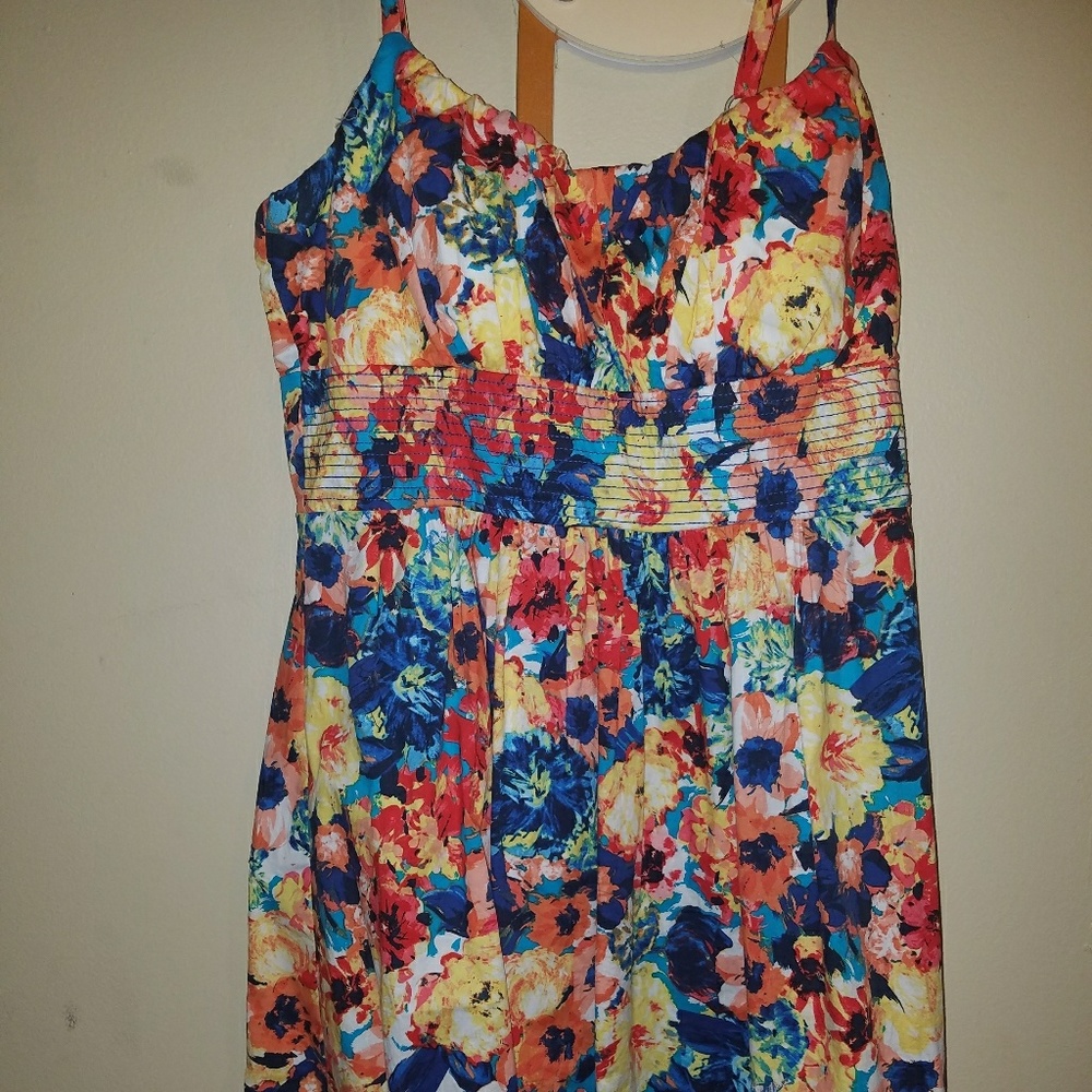 SUMMER FLORAL DRESS