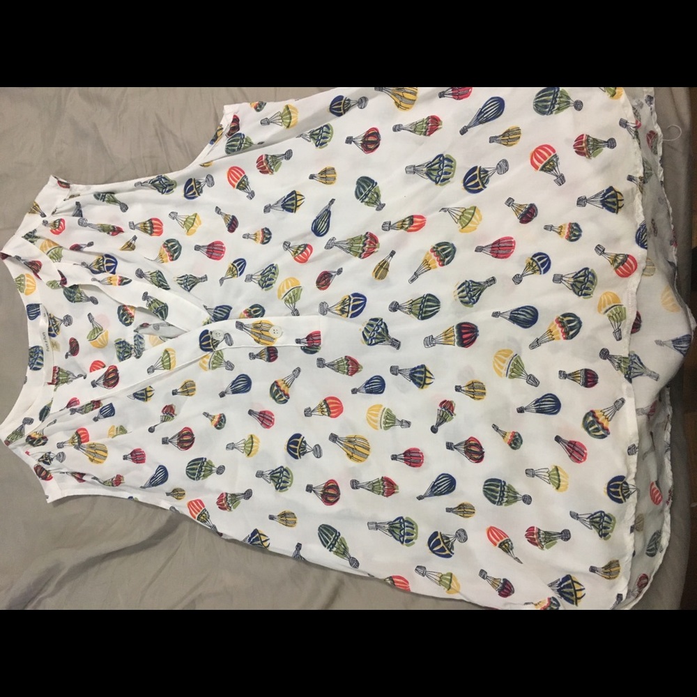 Hot air balloon blouse