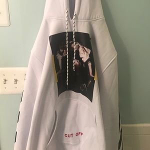White Off-White hoodie