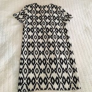 Black and white dress