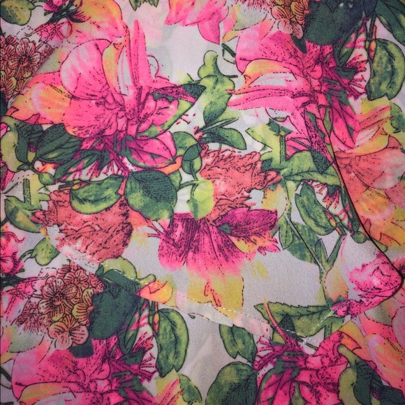 Floral crop top - Picture 2 of 2