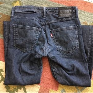 Levi's Skinny bike commuter jeans
