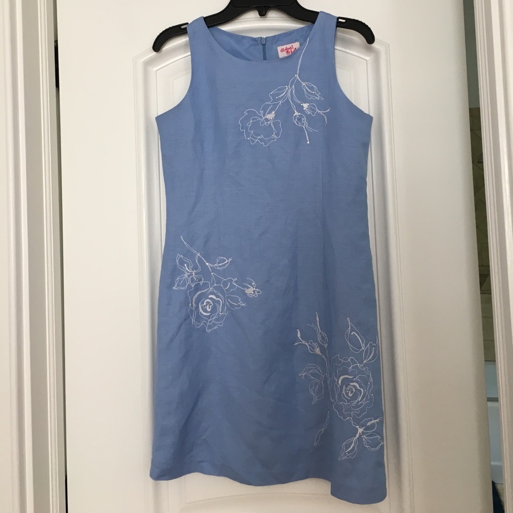 Girls linen dress