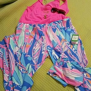 Lilly Pulitzer Georgia Bay Palazzo pants