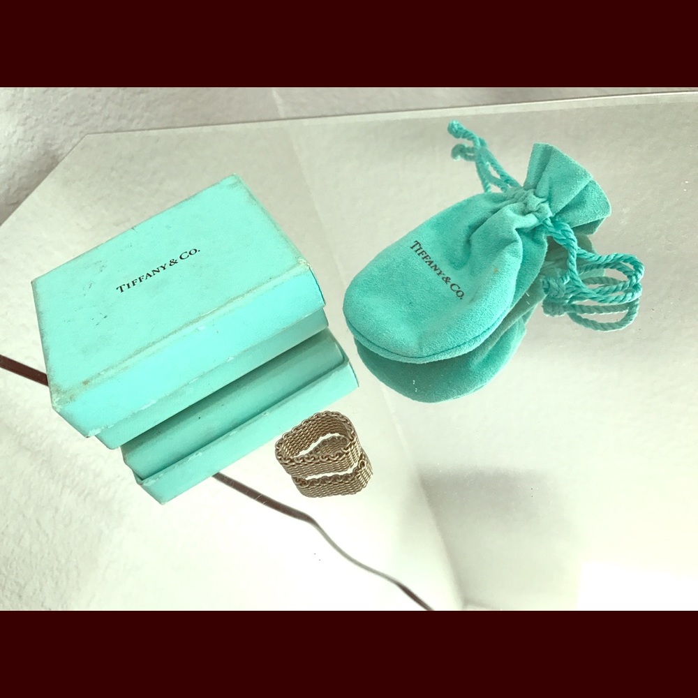 Tiffany and Co. mesh ring