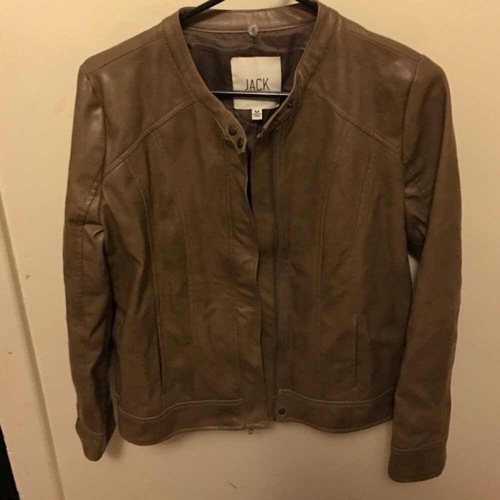 ❤️Vegan leather jacket!