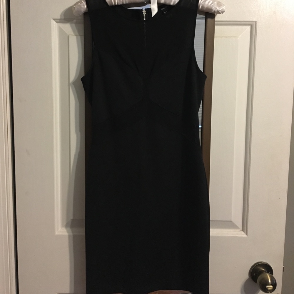 Little Black Dress Sheer Cutouts